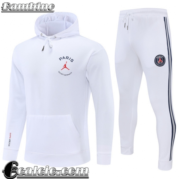 Felpa Sportswear PSG Bianco Bambini 2022 23 TK263