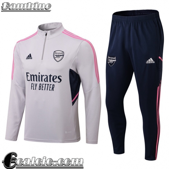 Tute Calcio Arsenal grigio Bambini 2022 23 TK271