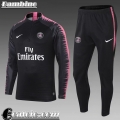 Tute Calcio PSG Nero Bambini 18 19 TK286