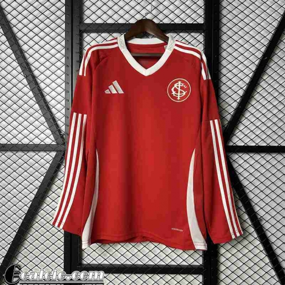 Internacional Maglia Calcio Prima Uomo Maniche Lunghe 25-26