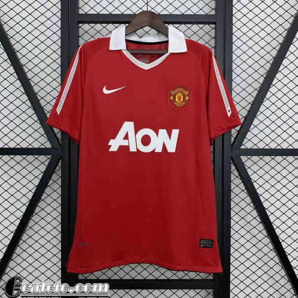 Manchester United Retro Maglia Calcio Prima Uomo 10 11 FG800