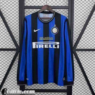 Inter milan Retro Maglia Calcio Prima Uomo 09 10 Champions League FG809