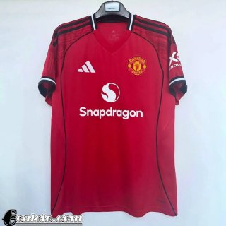 Manchester United Maglia Calcio Prima Uomo 25-26