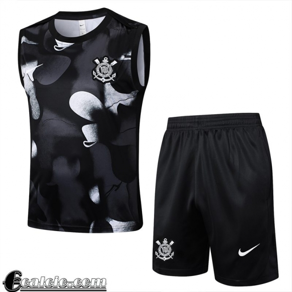 Corinthians magliette a maniche senza Uomo 25-26 H528