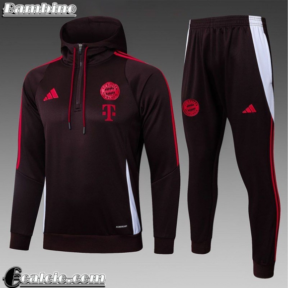 KIT: Bayern Munchen Tute Calcio - Cappuccio Hoodie Bambino 25-26 C627