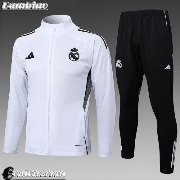 KIT: Real Madrid Full-Zip Giacca Bambino 25-26 C639