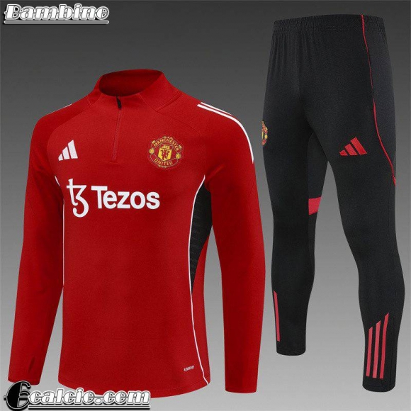 KIT: Manchester United Tute Calcio Bambino 25-26 C645
