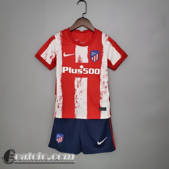 Maglia Calcio Atletico Madrid Prima Bambini 2021 2022