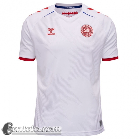 Maglia Calcio Denmark Seconda Uomo EURO 2021