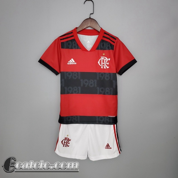 Maglia Calcio Flamengo Prima Bambini 2021 2022