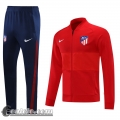 Full-Zip Giacca Atletico Madrid rosso Uomo 2021 2022 JK71