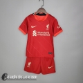 Maglia Calcio Liverpool Prima Bambini 2021 2022
