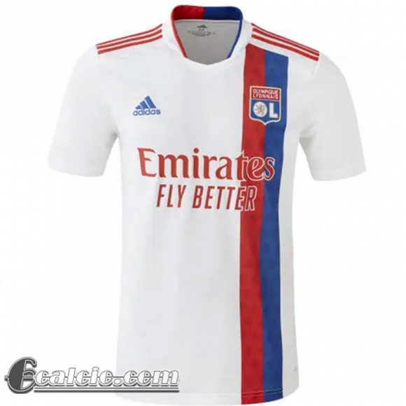 Maglia Calcio Olympique Lione Prima Uomo 2021 2022