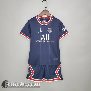 Maglia Calcio PSG Prima Bambini 2021 2022