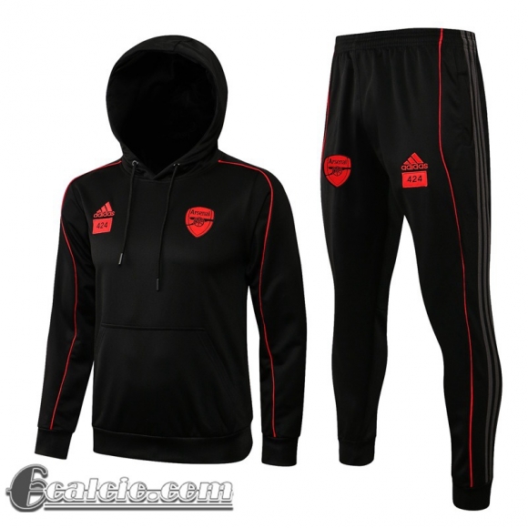 Felpa Cappuccio Arsenal nero Uomo 2021 2022 SW15