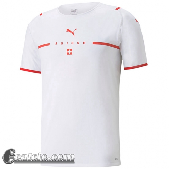 Maglia Calcio Svizzera Seconda Uomo EURO 2021