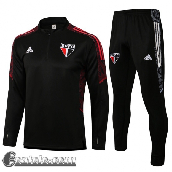 Tuta Calcio Sao Paulo FC nero Uomo 2021 2022 TG35