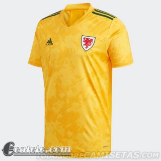 Maglia Calcio Galles Seconda Uomo EURO 2021