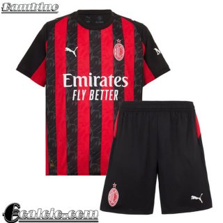 AC Milan Maglia Calcio Prima Bambino 25-26