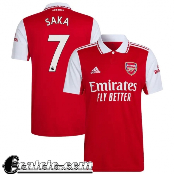 Maglie Calcio Arsenal Prima Uomo 2022 23 Saka 7