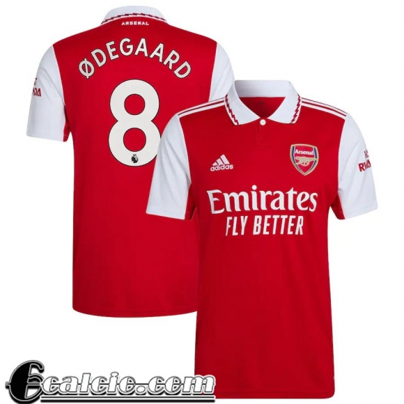 Maglie Calcio Arsenal Prima Uomo 2022 23 Ødegaard 8