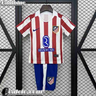 Atletico Madrid Maglia Calcio Prima Bambino 25-26