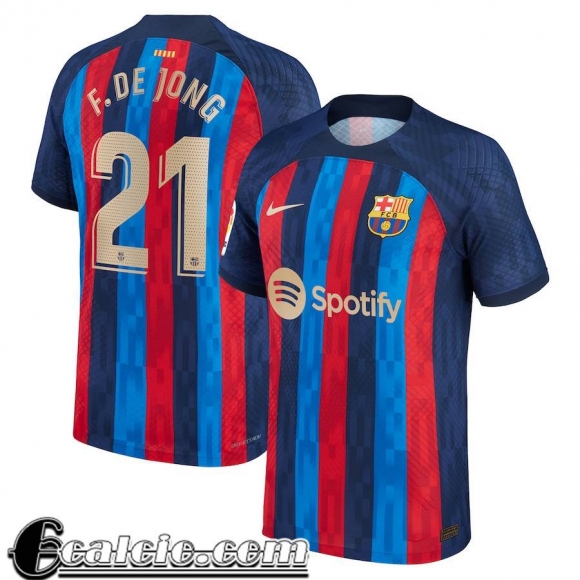 Maglie Calcio Barcellona Prima Uomo 2022 23 Frenkie de Jong 21