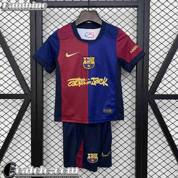 Barcellona Maglia Calcio Prima Bambino 25-26