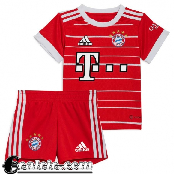 Maglie Calcio Bayern Monaco Prima Bambini 2022 23