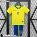 Brasile Maglia Calcio Prima Bambino 2025
