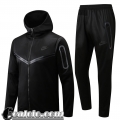 Full Zip Hoodie - Giacca Sport Nero Uomo 2022 23 JK431