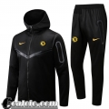 Full Zip Hoodie - Giacca Chelsea Nero Uomo 2022 23 JK433