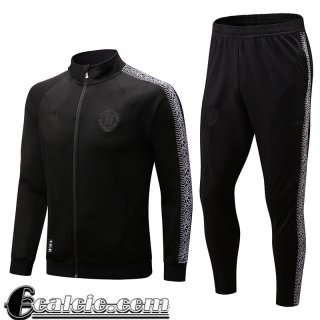 Full Zip Giacca Manchester United Nero Uomo 2022 23 JK434