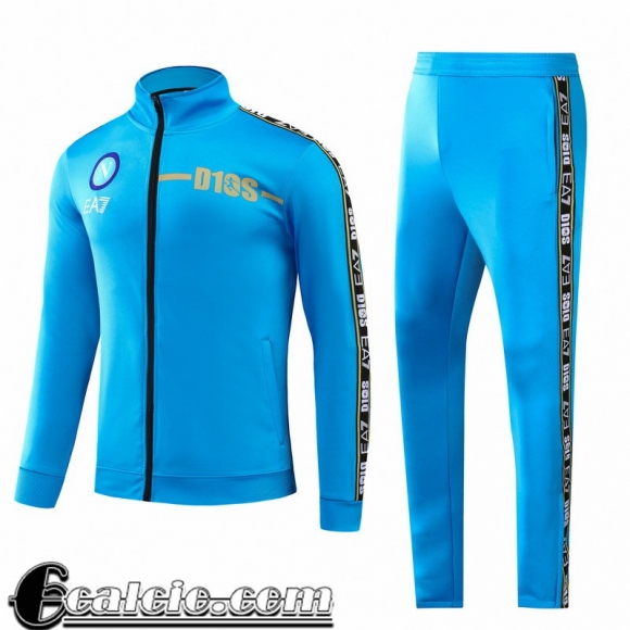 Full Zip Giacca Napoli blu Uomo 2022 23 JK435