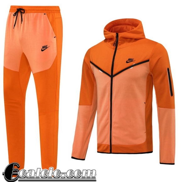 Full Zip Hoodie - Giacca Sport arancia Uomo 2022 23 JK447