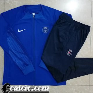 Full Zip Giacca PSG blu Uomo 2022 23 JK402