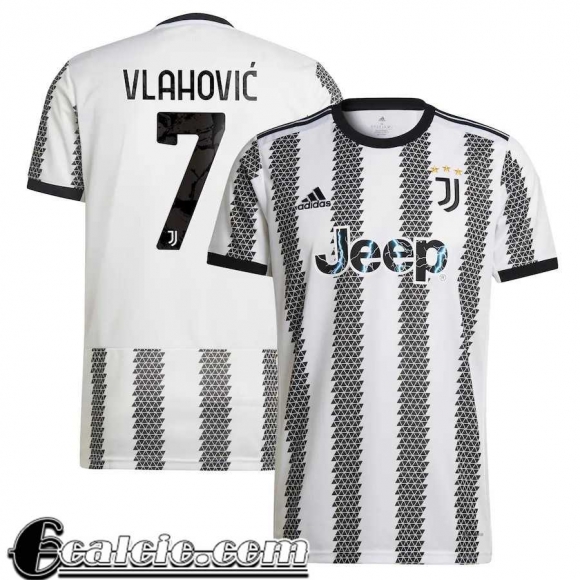 Maglie Calcio Juventus Prima Uomo 2022 23 Vlahovic 7