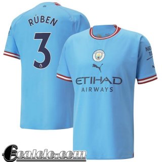 Maglie Calcio Manchester City Prima Uomo 2022 23 Rúben 3