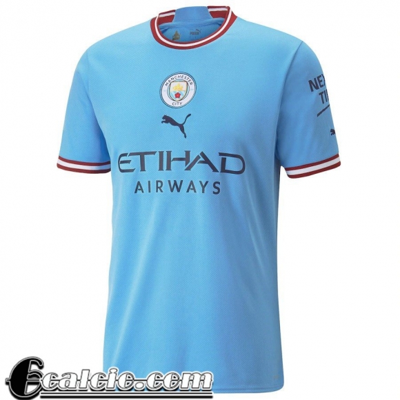 Maglie Calcio Manchester City Prima Uomo 2022 23