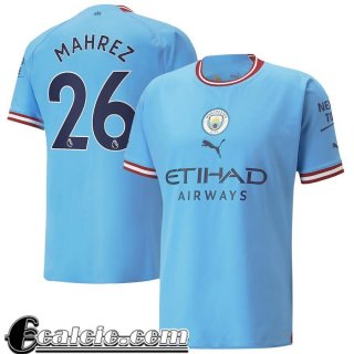 Maglie Calcio Manchester City Prima Uomo 2022 23 Mahrez 26