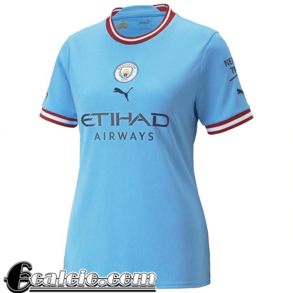 Maglie Calcio Manchester City Prima Donna 2022 23