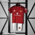 Manchester United Maglia Calcio Prima Bambino 25-26