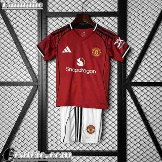 Manchester United Maglia Calcio Prima Bambino 25-26