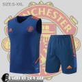 Senza maniche Manchester United blu Uomo 2022 23 PL515