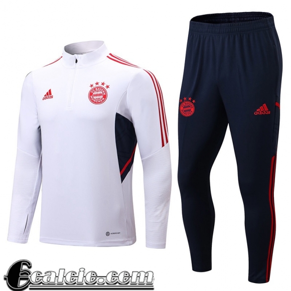 Tute Calcio Bayern Monaco Bianco Uomo 2022 23 TG287
