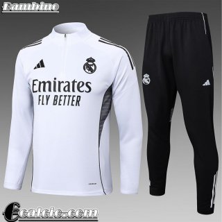 Real Madrid KIT: Tute Calcio Bambino 25-26 C669