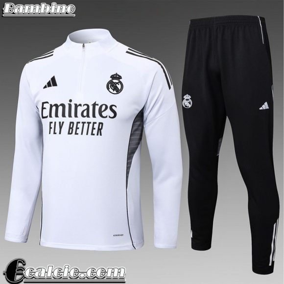 Real Madrid KIT: Tute Calcio Bambino 25-26 C669