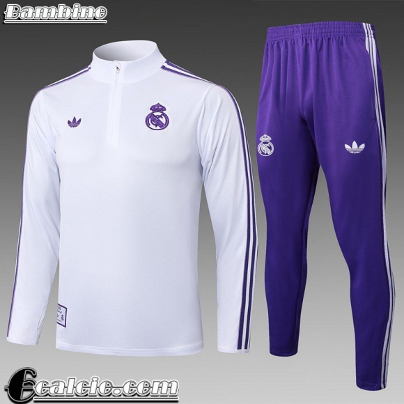 Real Madrid KIT: Tute Calcio Bambino 25-26 C677