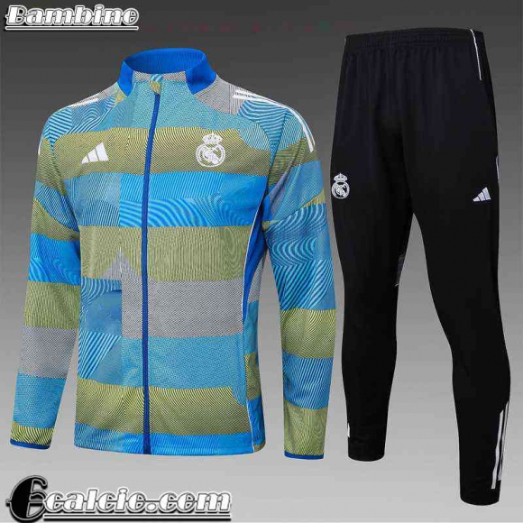 Real Madrid KIT: Full-Zip Giacca Bambino 25-26 C694