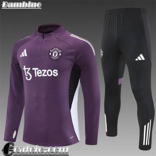 Manchester United KIT: Tute Calcio Bambino 25-26 C699